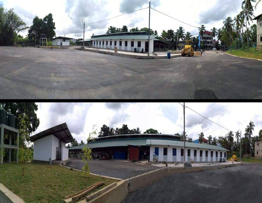 Construction of Building for Pola at Kaduwela 